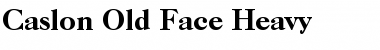 CaslonOldFace Hv Heavy Font