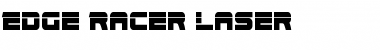 Edge Racer Laser Regular Font