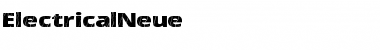 Download ElectricalNeue Font Download ElectricalNeue Font