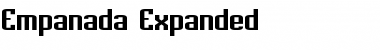 Empanada Expanded Regular Font
