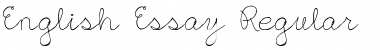 Download English Essay Font