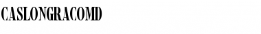 CaslonGraComD Regular Font CaslonGraComD Regular Font