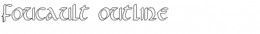 Download Foucault Outline Font Download Foucault Outline Font