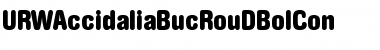 Download URWAccidaliaBucRouDBolCon Font