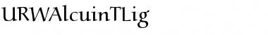 URWAlcuinTLig Regular Font