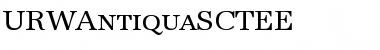 URWAntiquaSCTEE Regular Font