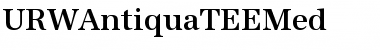 Download URWAntiquaTEEMed Font