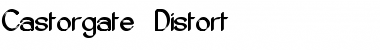 Download Castorgate - Distort Font Download Castorgate - Distort Font