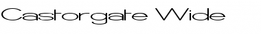 Download Castorgate Wide Font Download Castorgate Wide Font