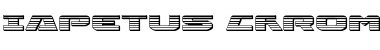 Download Iapetus Chrome Font Download Iapetus Chrome Font