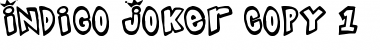 Download Indigo Joker Font