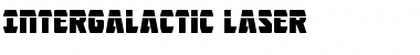 Intergalactic Laser Regular Font