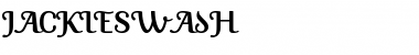 JackieSwash Regular Font