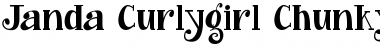 Download Janda Curlygirl Chunky Font Download Janda Curlygirl Chunky Font