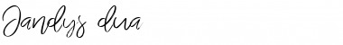Download Jandys dua Font Download Jandys dua Font