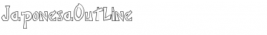 JaponesaOutline Regular Font