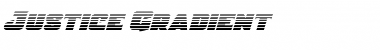 Download Justice Gradient Font