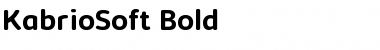 Kabrio Soft Bold Font