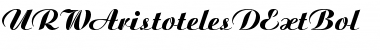 URWAristotelesDExtBol Regular Font