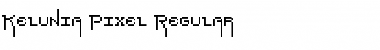 Kelunia Pixel Regular Font