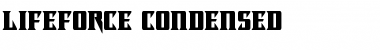 Lifeforce Condensed Condensed Font
