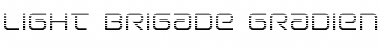 Download Light Brigade Gradient Font Download Light Brigade Gradient Font
