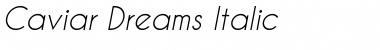 Caviar Dreams Font