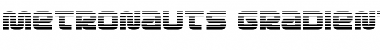 Download Metronauts Gradient Font Download Metronauts Gradient Font