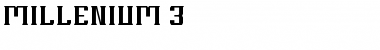 Download MILLENIUM 3 Font Download MILLENIUM 3 Font