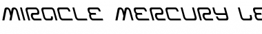 Miracle Mercury Leftalic Font