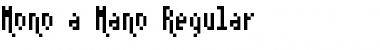 Download Mono a Mano Font Download Mono a Mano Font