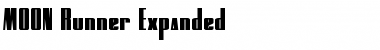 MOON Runner Expanded Expanded Font