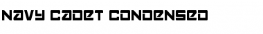 Navy Cadet Condensed Condensed Font