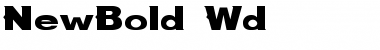 NewBold Wd Regular Font
