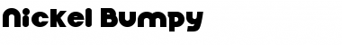 Nickel Bumpy  created using FontCreator 6.5 from High-Logic.com Font