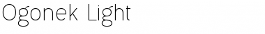 Download Ogonek Light Font