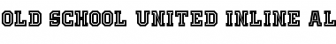 Old School United Inline Alt Font