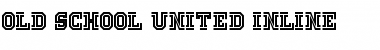 Old School United Inline Font