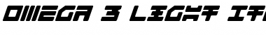 Download Omega-3 Light Italic Font