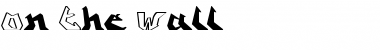 OnTheWall Font