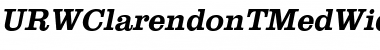 Download URWClarendonTMedWid Font