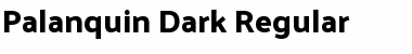 Palanquin Dark Medium Regular Font