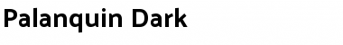 Palanquin Dark Regular Font