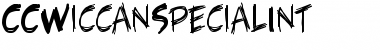 CCWiccanSpecialInt Font