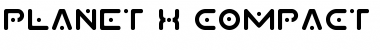 Download Planet X Compact Font Download Planet X Compact Font