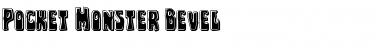 Pocket Monster Bevel Regular Font