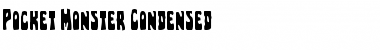 Download Pocket Monster Condensed Font