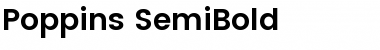 Poppins SemiBold Regular Font