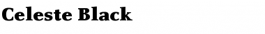 Download Celeste-Black Font Download Celeste-Black Font