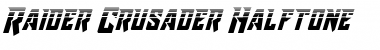 Download Raider Crusader Halftone Font